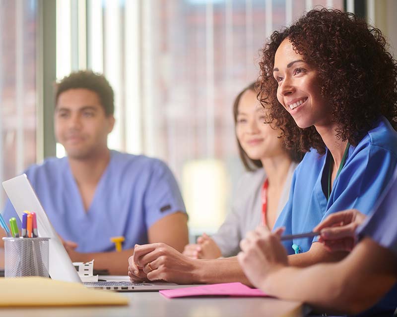 Nurses team meeting